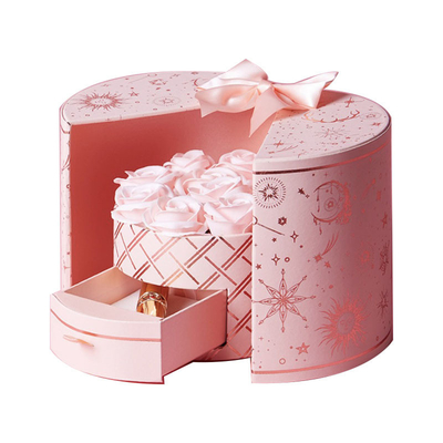 Подарочная коробка шоколада круга Pantone упаковывая с крышкой