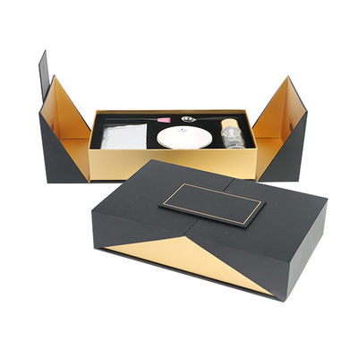 Подарочная коробка 35*35*35cm двойного причудливого расширения ресницы упаковывая складывая магнитная