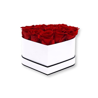 Цветок картона окна ЛЮБИМЦА кладет подарочные коробки в коробку сердца CMYK