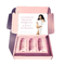 Сальто картона PDF AI покрытие бумажной коробки розового косметическое упаковывая водное