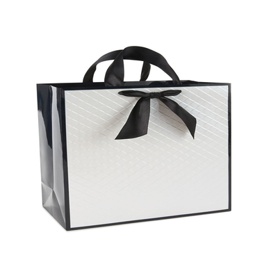 ODM сумок подарка сумок 110*50*190mm шелка напечатанный лентой бумажный простой