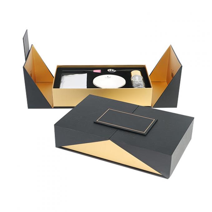 Подарочная коробка 35*35*35cm двойного причудливого расширения ресницы упаковывая складывая магнитная 0