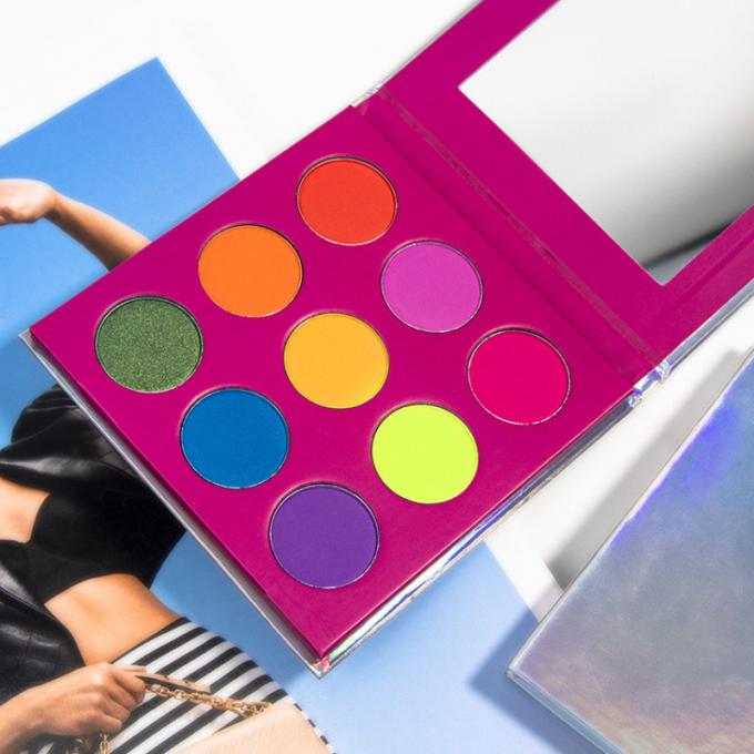 Палитры теней для век Pantone лакировать штейна бумажных коробок пустой Recyclable 1