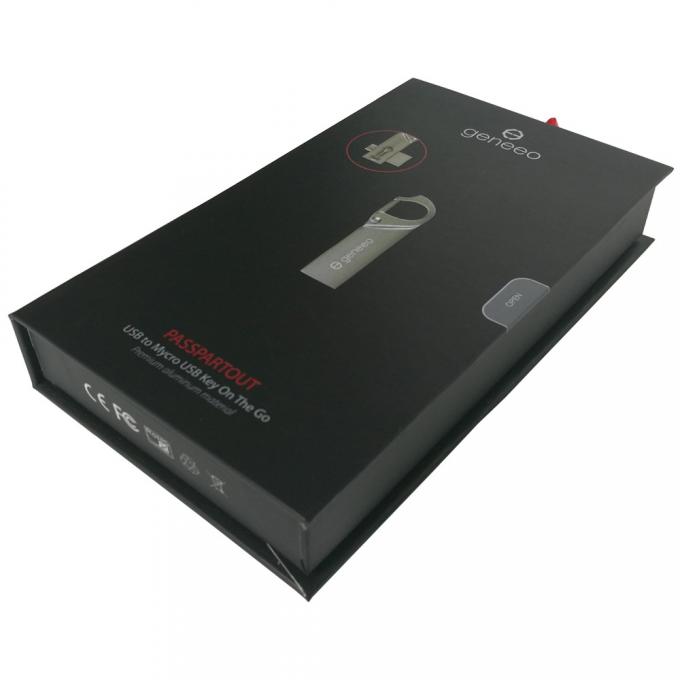 слоение Matt картонной коробки эфирного масла 100g C1S магнитное упаковывая 1