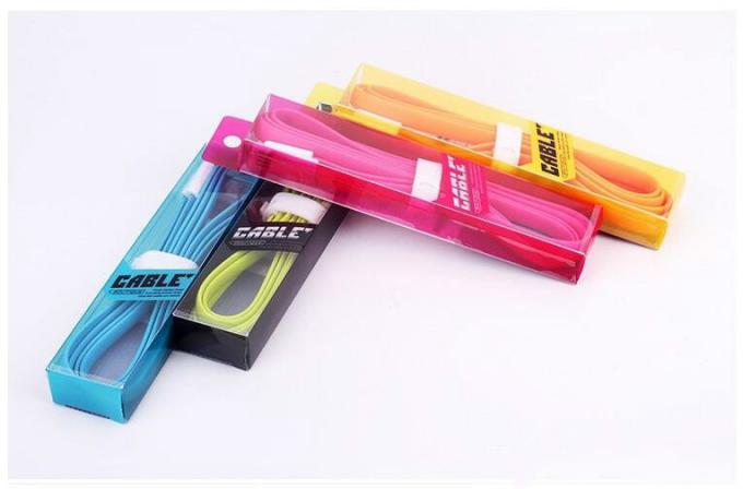 Коробка 14g 16g PVC кабеля Usb IPhone Samsung 1M 3FT упаковывая 1